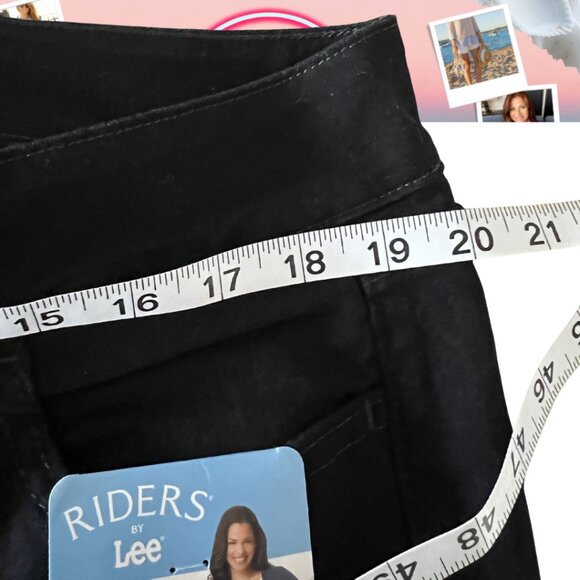 Riders by Lee Instantly Slims Indigo Bootcut Jeans 18M NWT - Picture 4 of 8